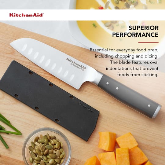 KitchenAid Gourmet 5" Santoku with Sheath